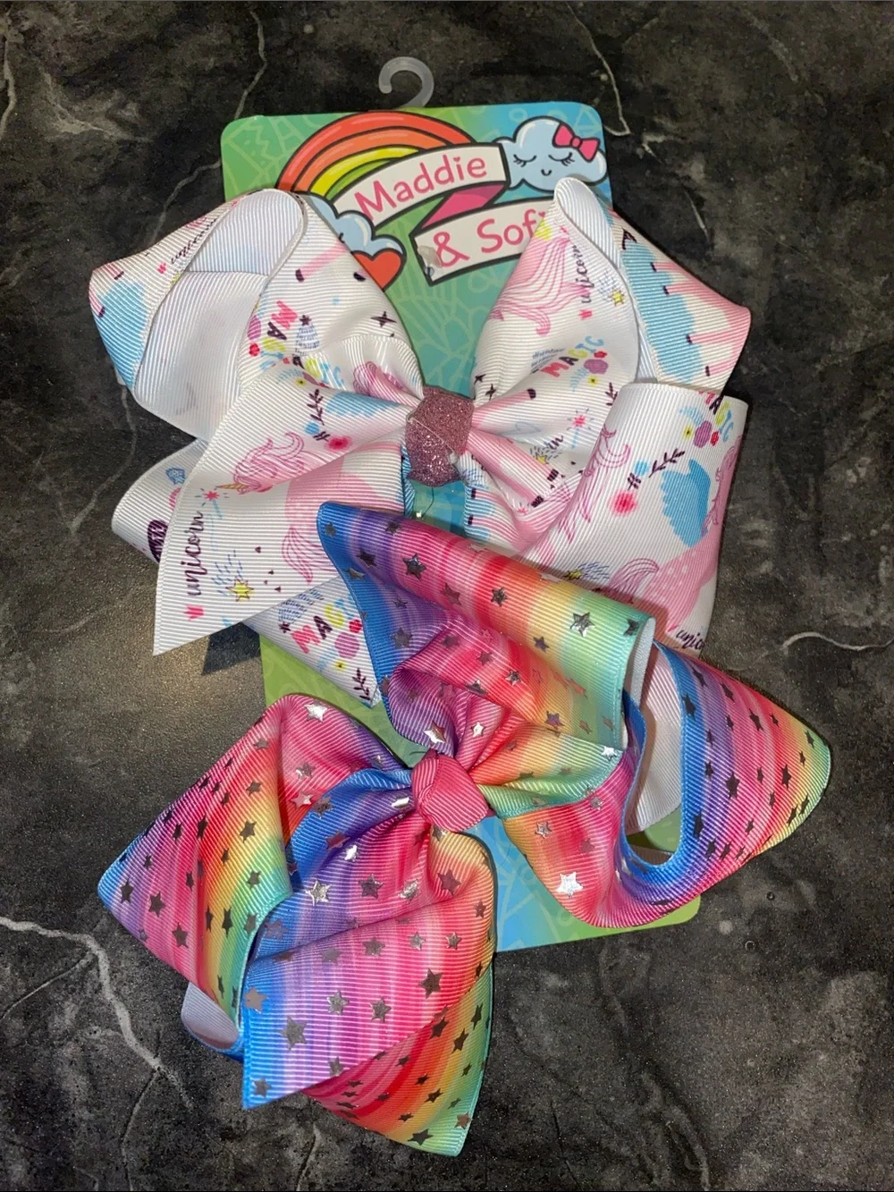 Unicorn 🦄 Rainbow 🌈 Hair Accessories Bundle